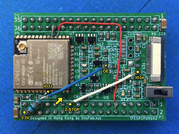 Cetus ESP32 CPU upgrade